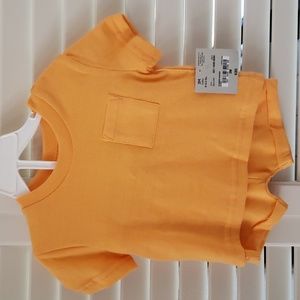 Okie Dokie Orange Short Set NWT Size 3 Month
